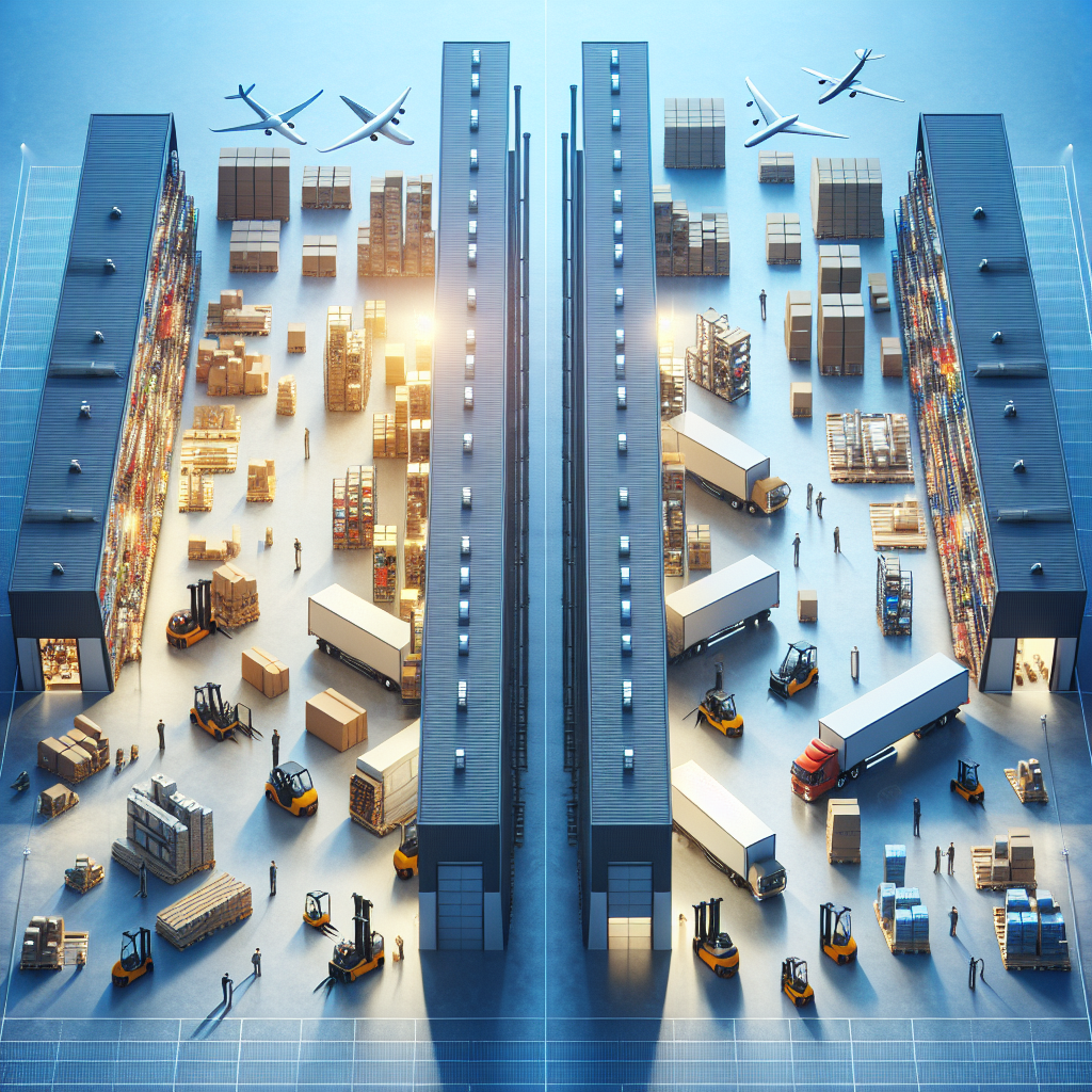 Lagerflächenvergleich