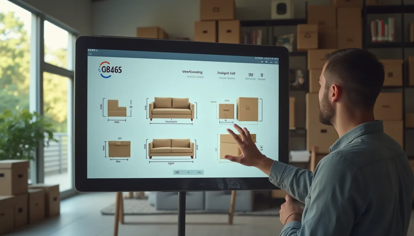 Platzbedarf-Rechner (m³/m²)